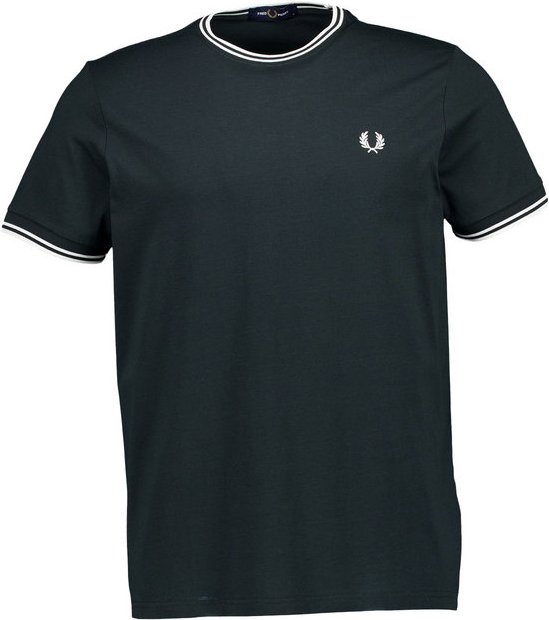 Thumbnail - Fred Perry Herren T-Shirt grün