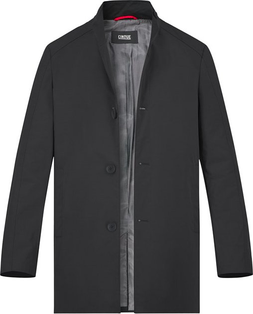 CINQUE Herren Mantel schwarz unifarben