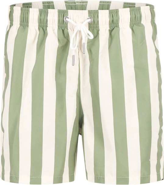 Gant Herren Badeshorts grün Gestreift
