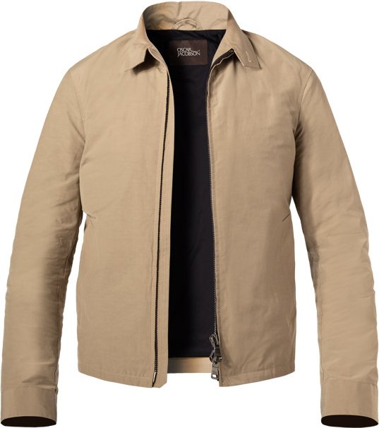 OSCAR JACOBSON Herren Jacke beige unifarben