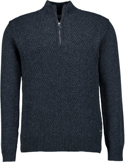 Pierre Cardin Herren Troyer grau unifarben