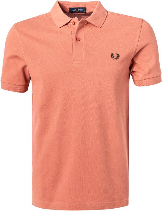 Fred Perry Herren Polo-Shirt orange
