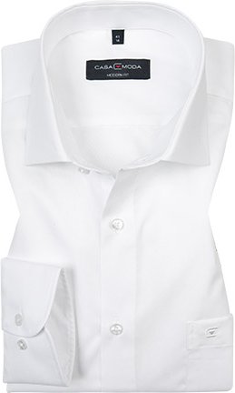 CasaModa Herren Hemd weiß