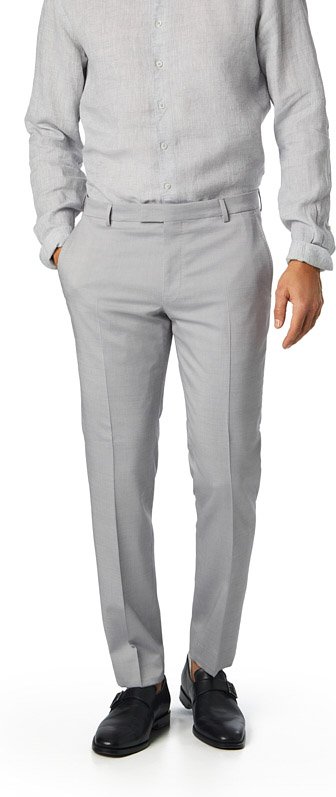 JOOP! Herren Hose grau meliert Slim Fit