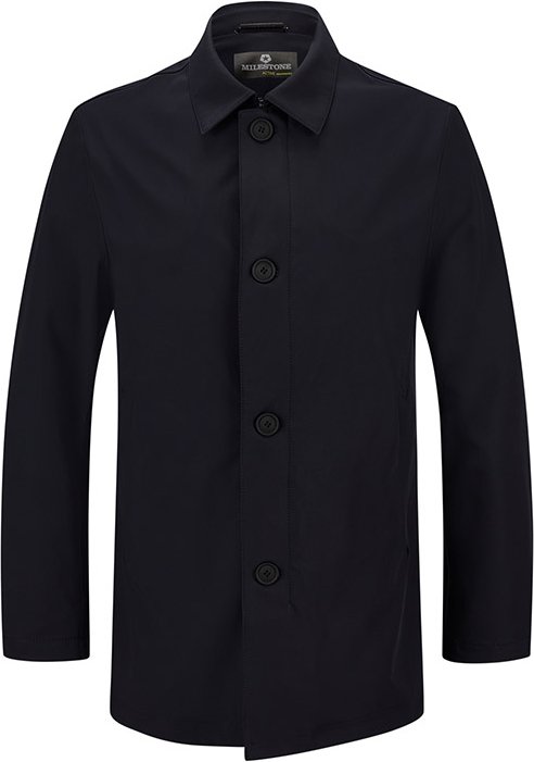 Thumbnail - MILESTONE Herren Jacke blau unifarben