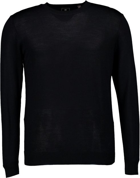BOGGI MILANO Herren Pullover schwarz unifarben