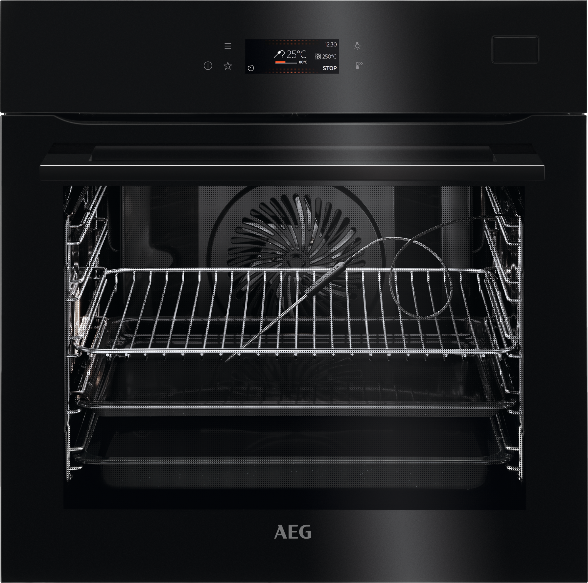 Thumbnail - AEG 8000 SteamBoost® / Dampfbackofen / Dampfreinigung / Schwarz B68SV6380B