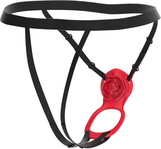 Teazers - Tragbarer Klitorisstimulator Harness - Rot