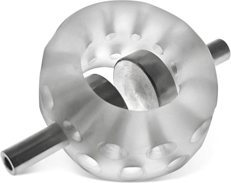 Oxballs - Airballs Electro Air-Lite Ballstretcher Clear Ice