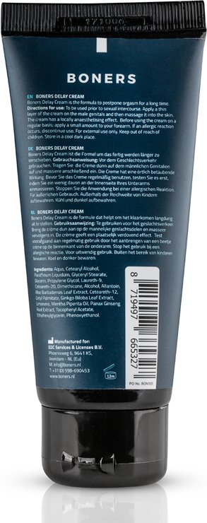 Boners »Last Longer« Verzögerungscreme - 100 ml
