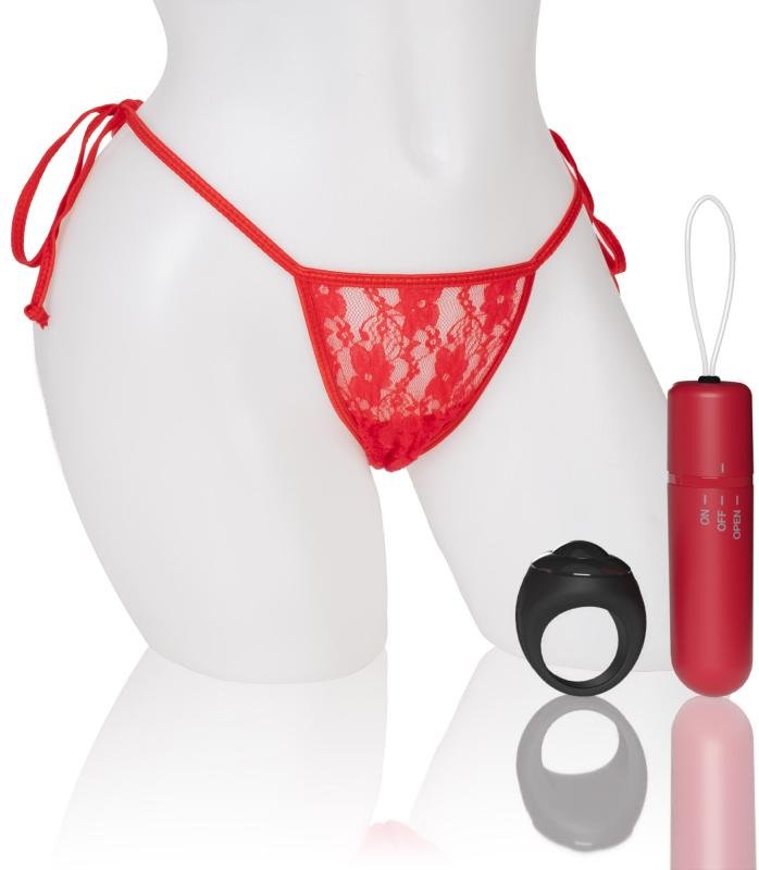The Screaming O - My Secret Screaming O 4T Panty Vibe Red