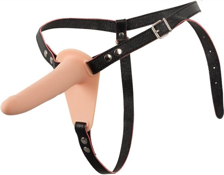 Strap-on mit vibrierendem Dildo