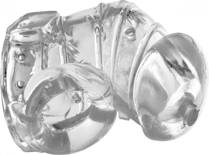 Detained 2.0 Peniskäfig Von Rubber - Transparent