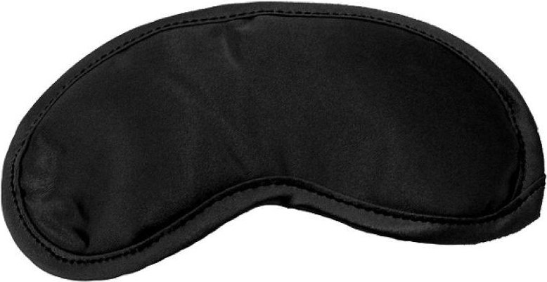 Sportsheets - Sex & Mischief Satin Blindfold Black