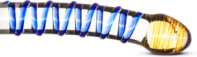 Gildo »Spiralen« Glasdildo