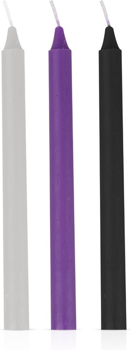 Easytoys Fetish - Sensual Heißwachskerzen - 3 Stück