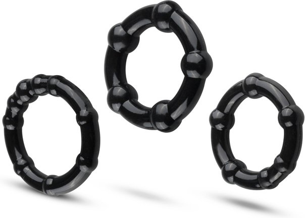 Penisring Set - schwarz