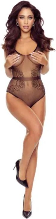 Passion - BS115 Bodystocking - Schwarz