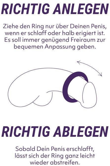 AMORELIE »Threesome« Penisring-Set