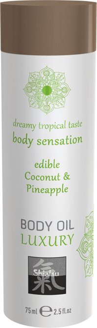 Shiatsu »Body Sensation Coconut & Pineapple« Massageöl 75ml