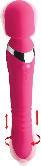 INMI - Ultra Thrust-Her Vibrationsstab aus Silikon - Rosa