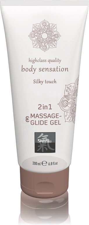 Shiatsu »Silk Touch« 2 in 1 Massage- und Gleitgel 200ml
