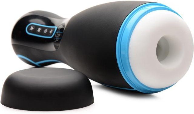 THE MILKER - Extreme 16X Saug-Masturbator - Schwarz/Blau