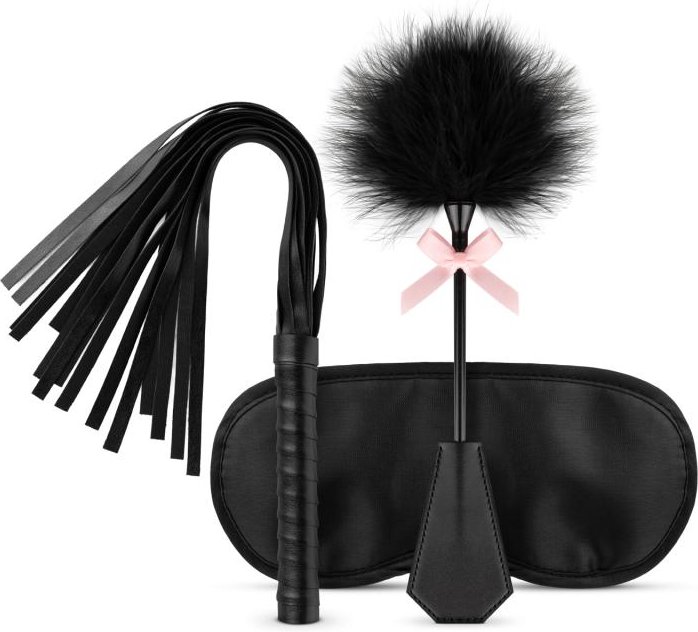 Bondage-Set 3-teilig - Schwarz