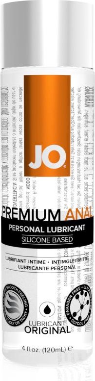 System JO - Premium Silikon-Gleitmittel für Analgebrauch 120 ml