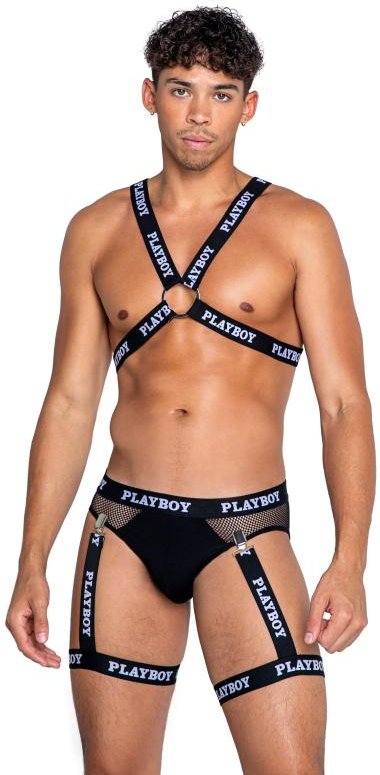 Playboy Lingerie - Herren Dark Room Gurtzeug