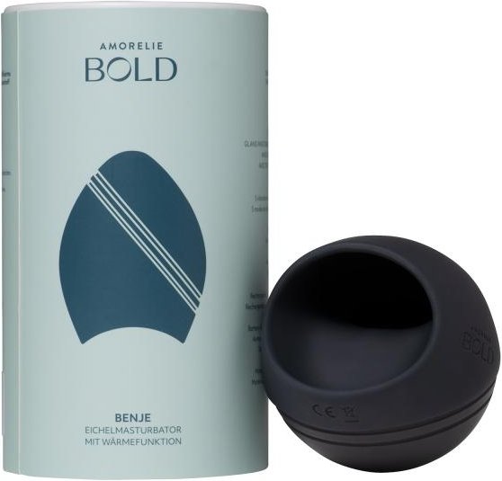 Thumbnail - AMORELIE BOLD »Benje« Penis-Vibrator mit Wärmefunktion