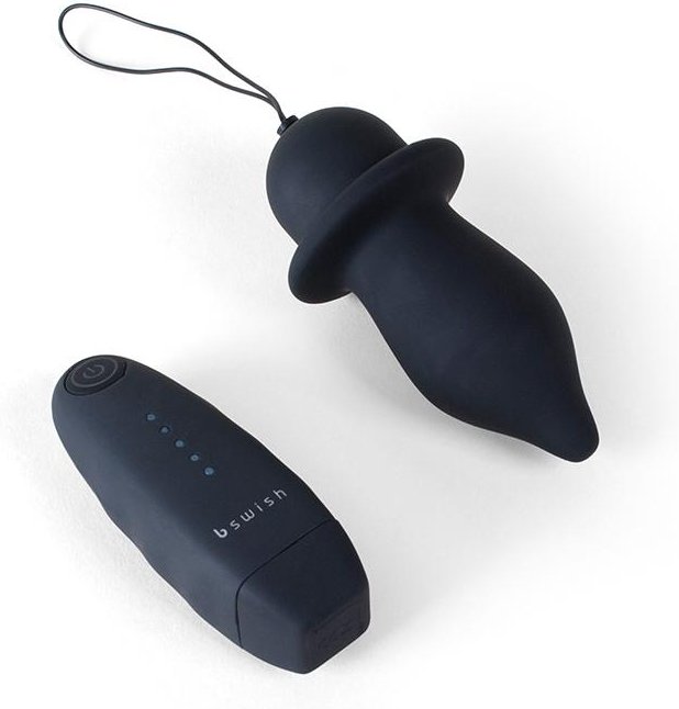 B Swish - bfilled Classic Vibrating Plug Black