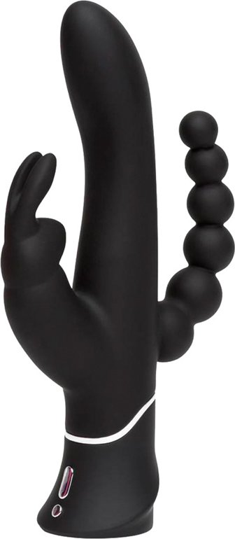 Happy Rabbit – Triple Curve Rabbit Vibrator – Schwarz