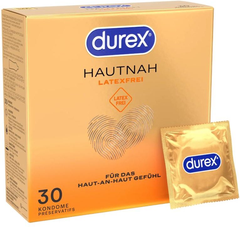 Durex - Thin Feel No Latex Kondome XL - 30 Stück