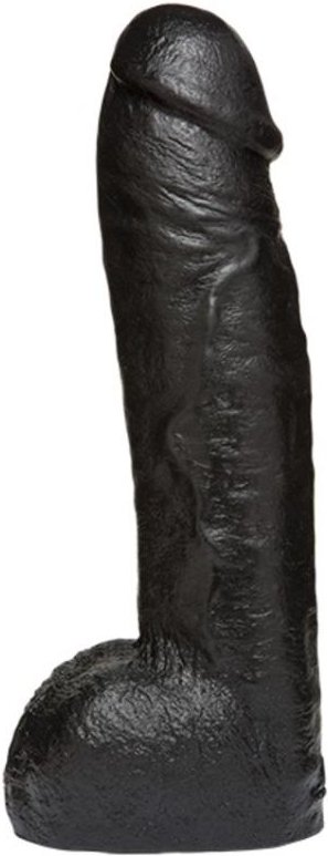 Doc Johnson - VacULock CodeBlack Realistischer Dildo - Schwarz