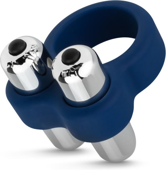 Vibrierender Penisring - Blau