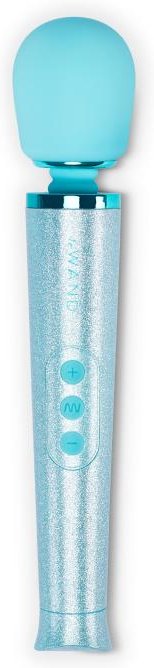 Le Wand – Petite All That Glimmers Vibrator – Blau