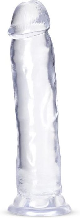 B Yours Plus - Thrill 'n Drill Dildo - Transparent