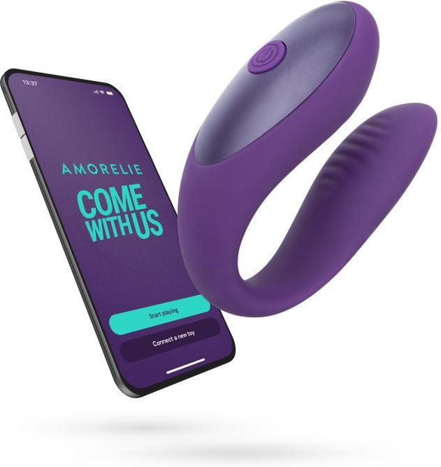AMORELIE Joy »Salsa« App-gesteuerter Paarvibrator