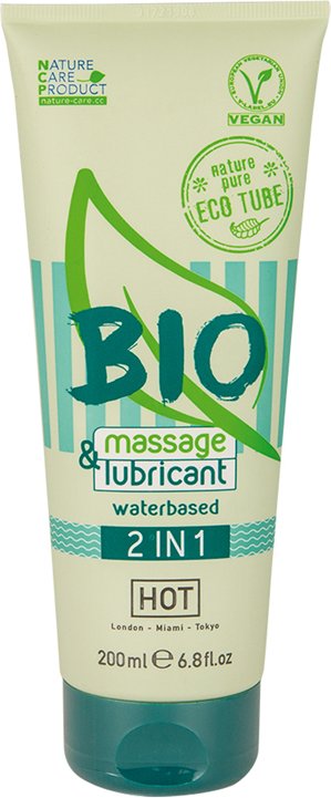 Thumbnail - HOT BIO 2 in 1 Massage- und Gleitgel auf Wasserbasis