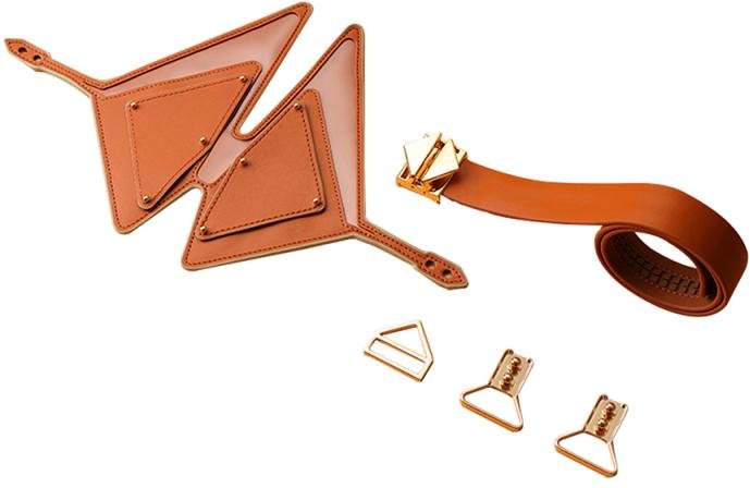 LOCKINK - Vixen Augenbinde Set - braun