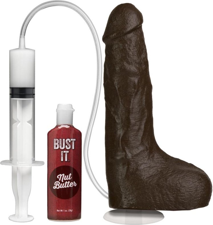 Bust It - Spritzender Realistischer Penis - Schokolade