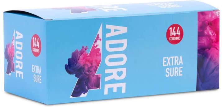 Adore Extra Sure Kondome 144 Stück