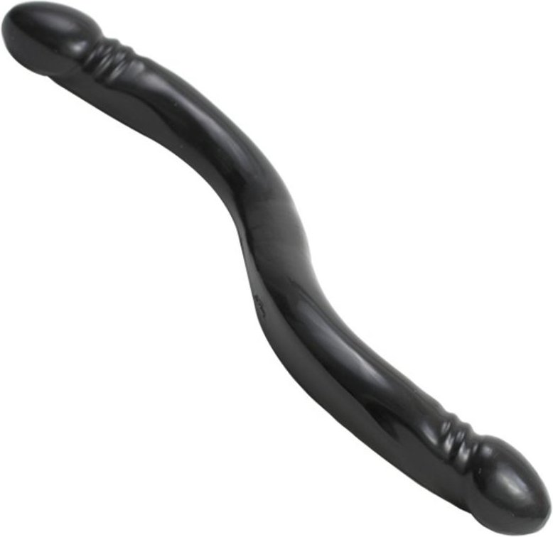 Doc Johnson - Klassischer Doppel-Dildo - Schwarz