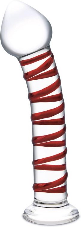Glas - Mr. Swirly Dildo 20,3 cm