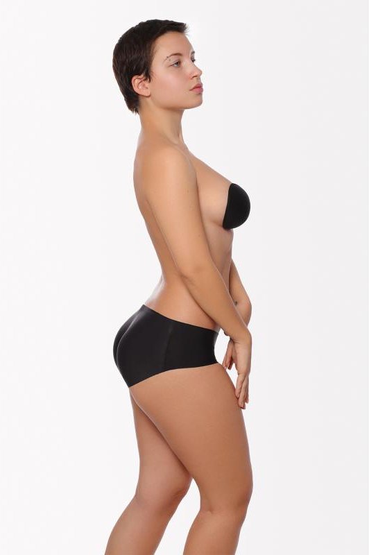 Bye Bra - Padded Panties Low Waist Black S