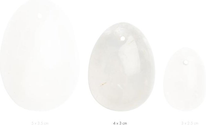 Yoni Ei - Größe M-Quarz