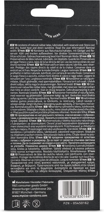 MY.SIZE PRO, 57 mm, 10 Stk.