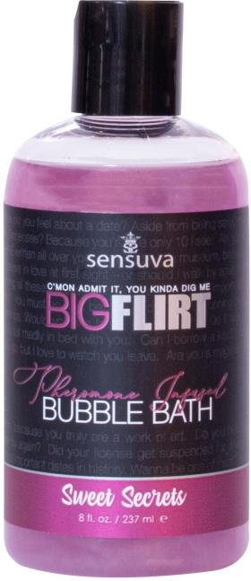 Sensuva - Big Flirt Pheromone Bubble Bath Sweet Secrets 237