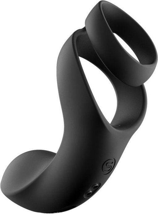 SVAKOM - Benedict Doppelt Ring Perineum Stimulator - Schwarz